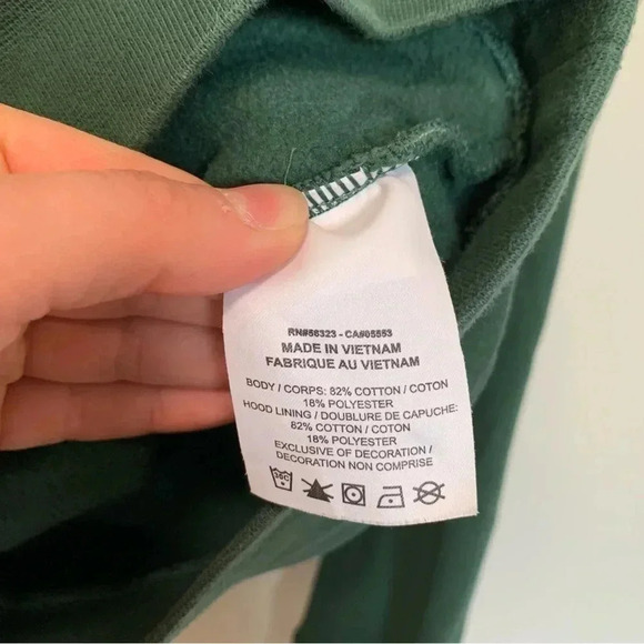 Air Jordan  needlepoint green hoodie - Picture 4 of 5